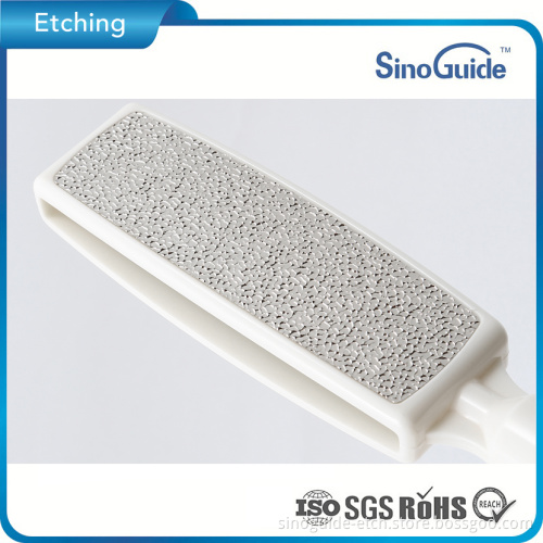 OEM High Precision Part Photoetch Foot File Skincare Pedicure Spa